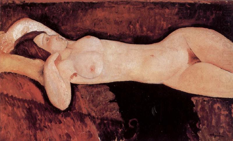 Amedeo Modigliani Reclining nude china oil painting image